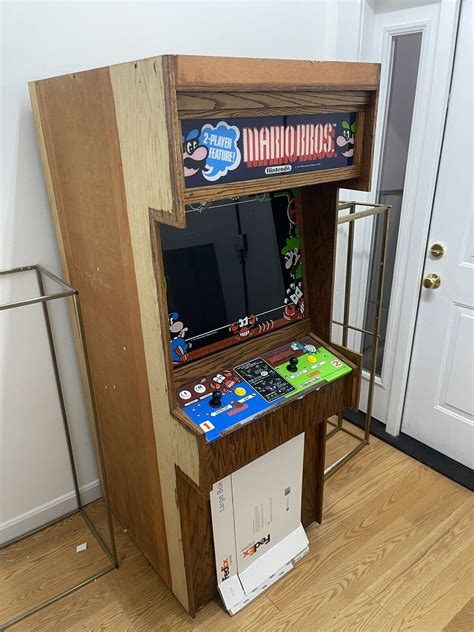 Mario Bros Arcade Machine Nintendo Of America Replacement Cabinet