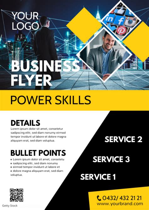 Business Flyer Marketing Poster Services Ad Template Postermywall