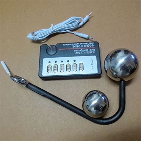 Diy Electrastim Steel Prostate Stimulation Electrode Kit Hook Anal Ball