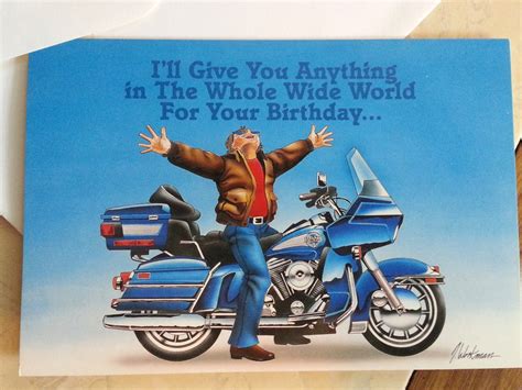 Harley Davidson Birthday Cards Free Get More Anythink S