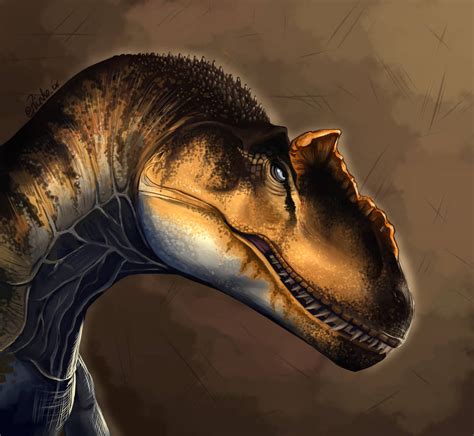 Allosaurus Portrait By Rainixarts On Deviantart