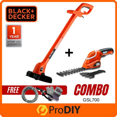 Combo Black And Decker Gl W String Grass Trimmer Mesin Rumput