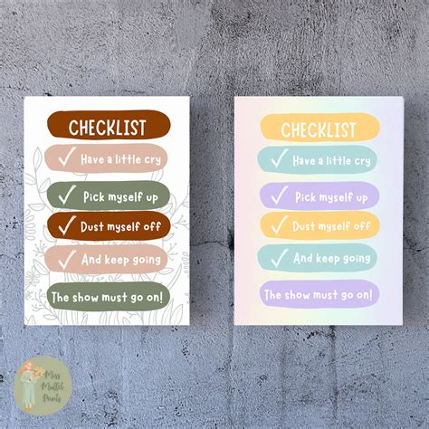 Bluey Checklist Poster Bluey Decor Bluey Printable Download Bluey