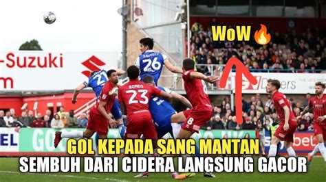 ELKAN BAGGOTT Perdana Pulih Dari Cider Langsung Cetak Gol Cantik