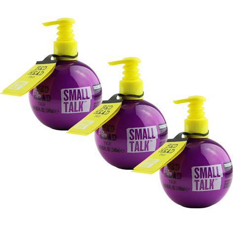 Tigi Bed Head Small Talk 3 X 240 Ml Stylingcreme Bei Riemax