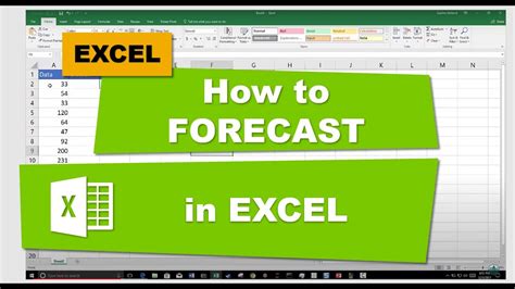 Awesome Forecasting Functions In Excel Youtube