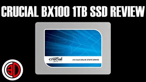 Crucial BX100 1TB SSD Review YouTube