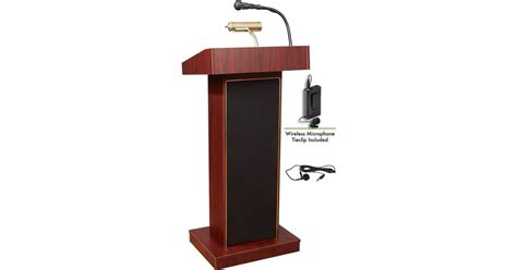 National Public Seating Oklahoma Sound Orator X Sound Lectern