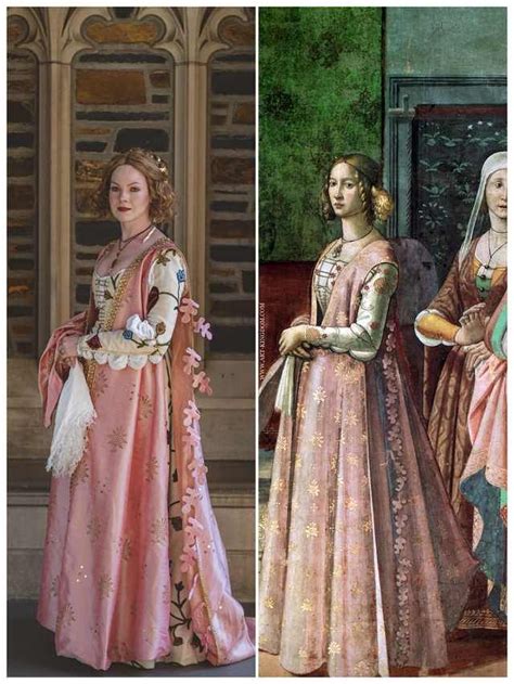 Italian Renaissance Dress 15th Century Fashion