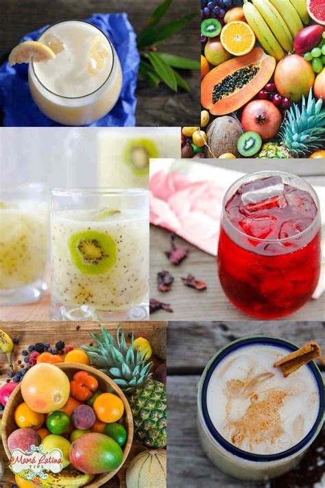 10 Mexican Agua Fresca Recipes to Make at Home • Mama Latina Tips