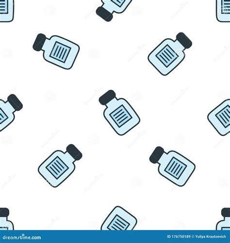 Seamless Pattern With Medicines Vector Illustration Stock Vector