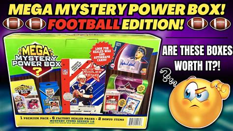 Brand New Football Mega Mystery Power Box Review Are These Worth