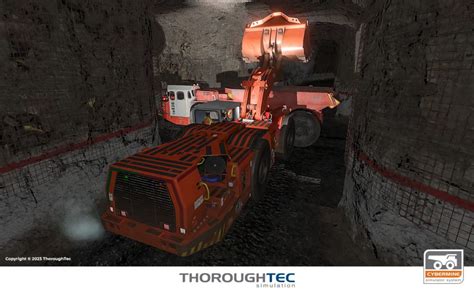 Cyberminelhdsandvik 514 Simulatorloading Thoroughtec Simulation