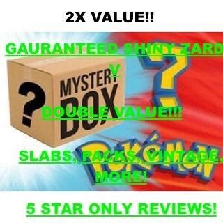 X Value Custompokemon Card Mystery Box Pokemon Tcg Mystery Box Pack