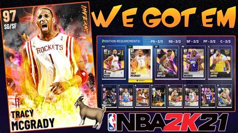 We Got Galaxy Opal Tracy Mcgrady Lets Gooooo Nba K Myteam Best