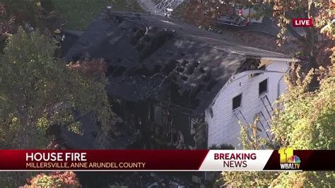 Breaking Fire Guts Home In Millersville