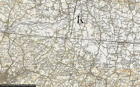 Historic Ordnance Survey Map of Paddock Wood, 1897-1898