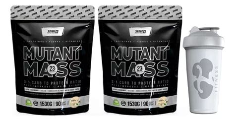 Mutant Mass X Kg Smart Shaker Star Nutrition Sabor Vainilla