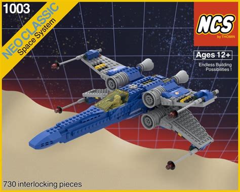 LEGO Star Wars meets Classic Space in a fan-made mashup