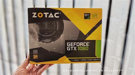 Unboxing Test 3DMark Time Spy Benchmark ZOTAC GeForce GTX 1060 Mini