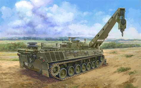 135 Bergepanzer Bpz2 Büffel Arv Military Hobby Boss Brands En