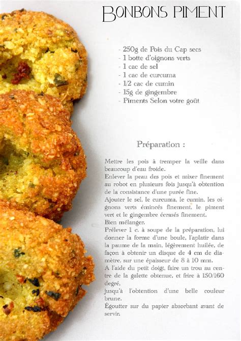 Recette Bonbon Piment Panco Inte