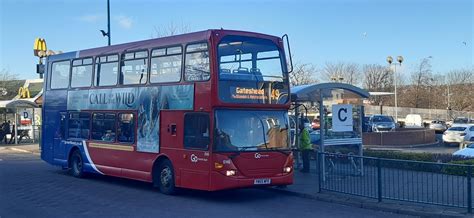 Go North East Scania Omnideka Yn Nfe Seen At Blaydo Flickr