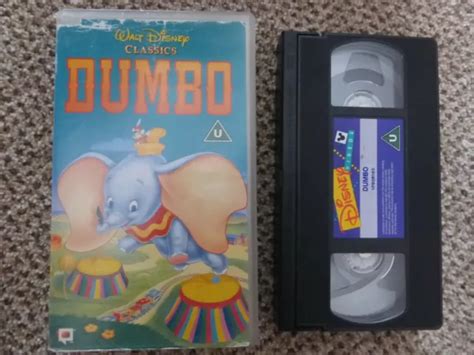 Dumbo Walt Disney Classics Vhs Video Excellent Condition Eur 438