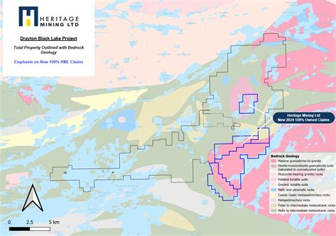 Heritage Mining Further Expands Land Position And Provides Exploration