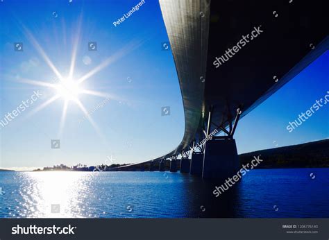 Sundsvallsbron Bridge Sundsvall Crossing Sea Towards Stock Photo 1206776140 | Shutterstock