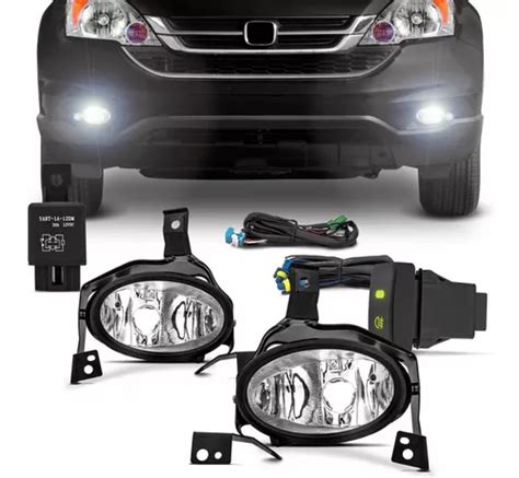 Kit Farol Milha Honda Crv 2010 2011 Auxiliar Neblina Parcelamento Sem