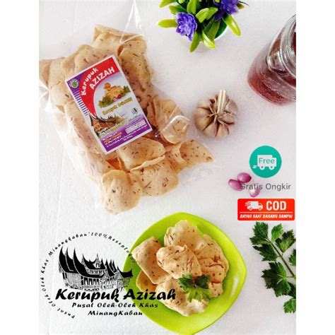 Jual KERUPUK AZIZAH KERUPUK BAWANG AZIZAH RASA ORIGINAL KUE BAWANG