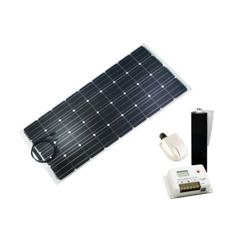 Kit Panneau Solaire Flexible PERC 100 W VECHLINE Pack Solaire 12 V