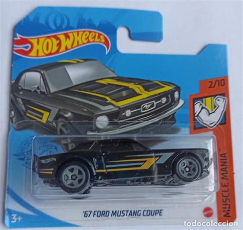 Hot Wheels 67 Ford Mustang Coupe Muscle Mania Vendido En Venta