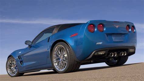 blue C6 Corvette ZR1 rear - LS1Tech.com