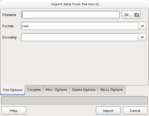 How Should I Import Data From CSV Into A Postgres Table Using PgAdmin 3