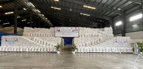 Japan Donates Metric Tons Of Rice For Odette Affected Families In Ph