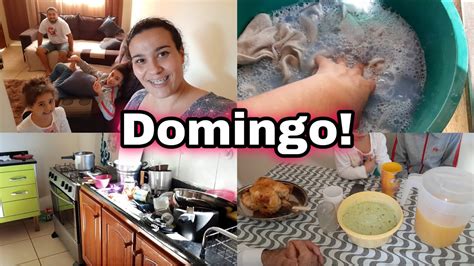 Vlog de Domingo fazendo almoço comigo e muito mais do Dia família