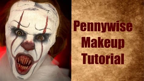 Pennywise Make Up Tutorial Makeup Makeupideas Makeuptutorial