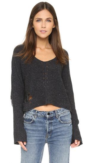 Wildfox Wildfox Terra Crop Sweater