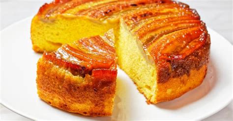 Bolo de Banana Caramelizado