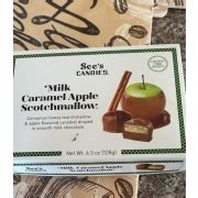 See's Candies Milk Caramel Apple Scotchmallow: Calories, Nutrition ...