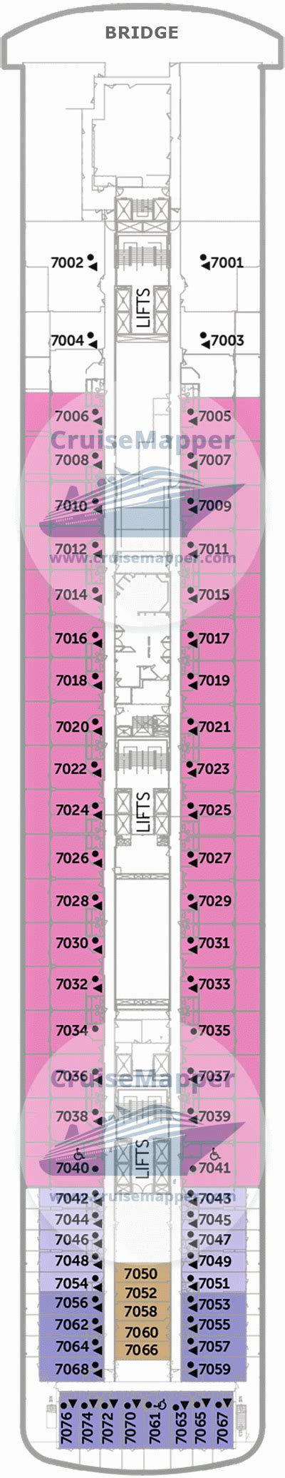 Fred Olsen Borealis Deck Plan Cruisemapper