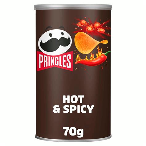 Pringles Chips Hot Spicy Per Koker G