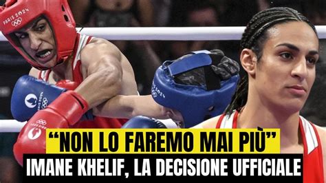 Imane Khelif la decisione ufficiale del Cio Non lo faremo mai più