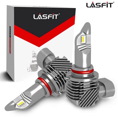 Lasfit Led Headlight Bulbs Hb Low Beam Fanless Led Car Bulbs W