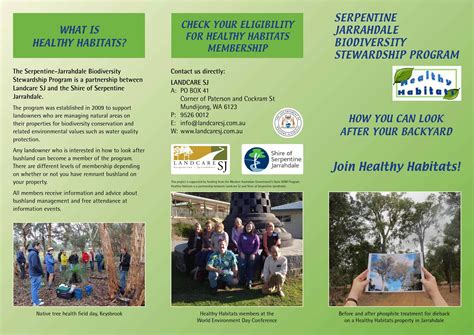 Healthy Habitats
