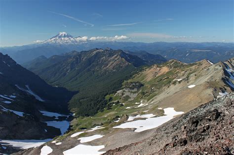 The Views Are Spectacular Looking Down The Drainage Toward Packwood