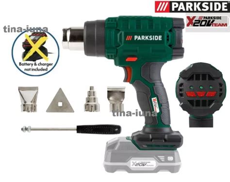 Parkside V Cordless Hot Air Gun Cordless Heat Gun Bare No Battery No