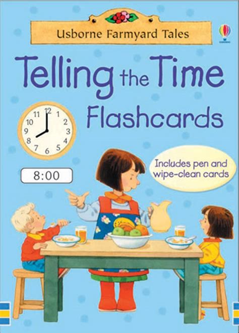 Usborne Books Telling The Time Flashcards Buy At Best Price From